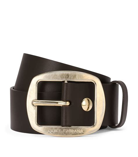 dolce gabbana leather belt.